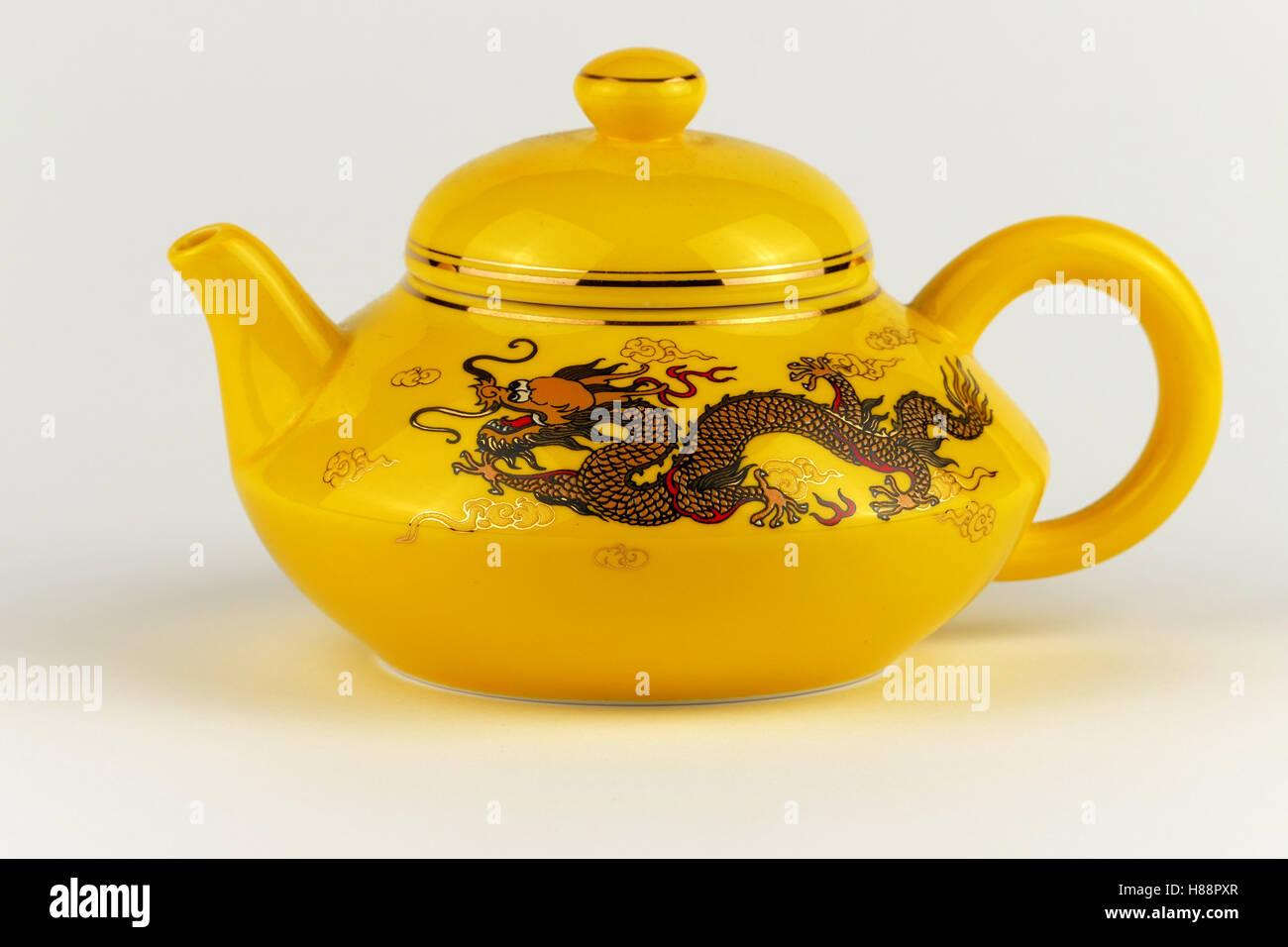 Decorazione ceramica cinese Foto Stock