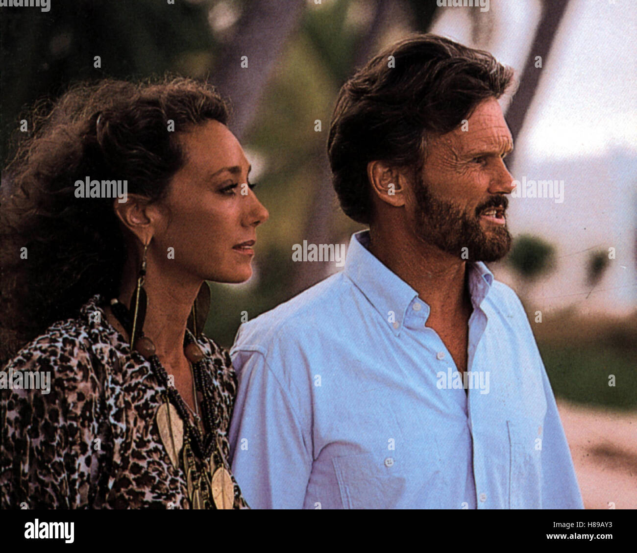 Die Nacht des Zyclons, (PROFUMO DEL CICLONE) USA 1990, Regie: David Irving, Marisa Berenson + Kris Kristofferson Foto Stock