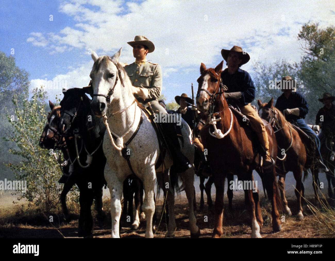 Posse - Die Rache des Jessie Lee, (POSSE) USA-GB 1993, Regie: Mario Van Peebles, BILLY ZANE, Chiave: Pferde, Reiter, Reiterregiment Foto Stock