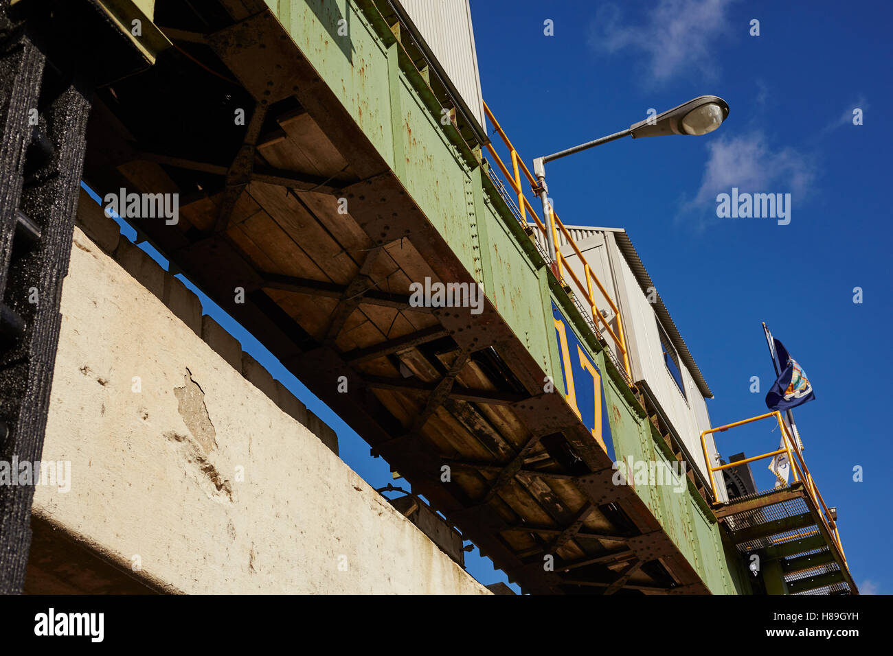 Canale Erie serratura 17 a Little Falls, New York, Stati Uniti d'America Foto Stock