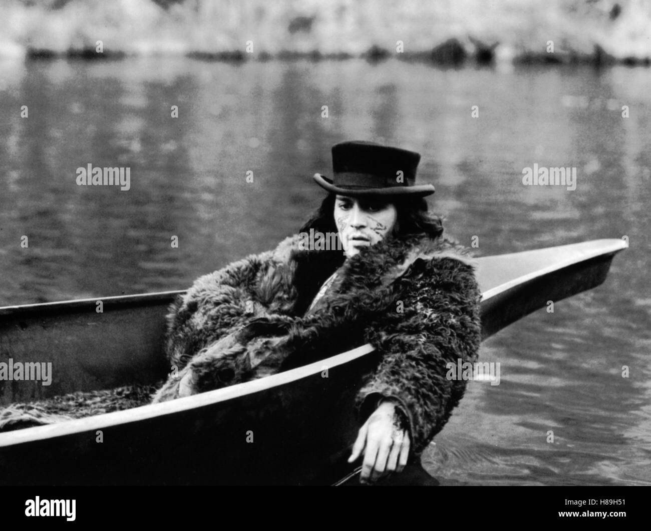 L'Uomo Morto, (uomo morto) USA 1995, Regie: Jim Jarmusch, Johnny Depp, Stichwort: Rifugio, Boot, Kahn Foto Stock