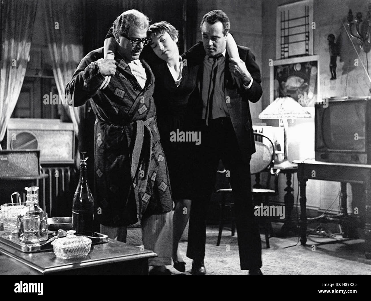 Das Appartement, (L'appartamento) USA 1959 s/w, Regie: Billy Wilder, JACK KRUSCHEN, Shirley MacLAINE, JACK LEMMON, Foto Stock