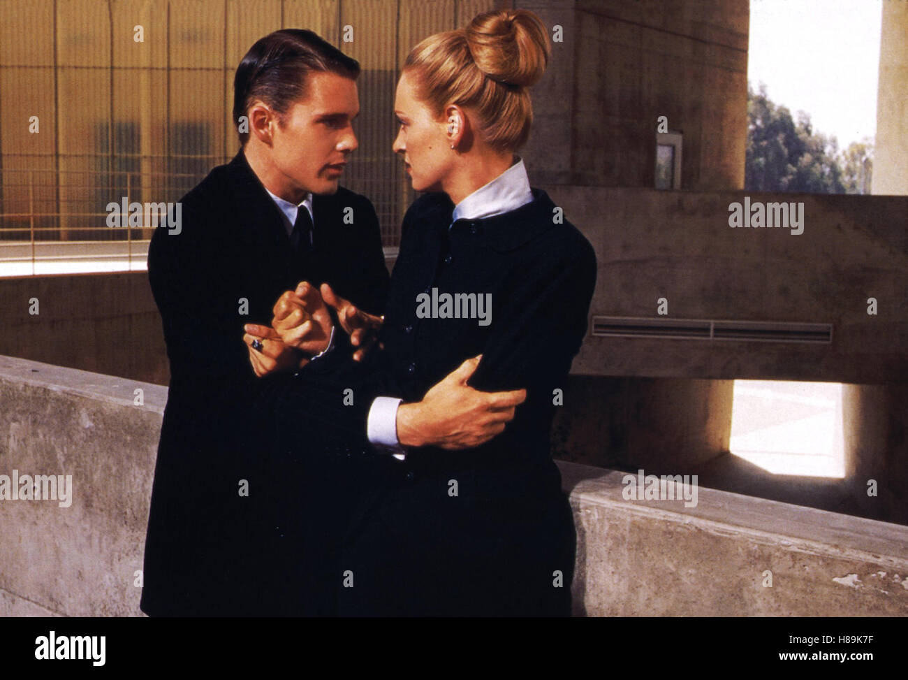 Gattaca, (GATTACA) USA 1997, Regie: Andrew Niccol, ETHAN HAWKE, Uma Thurman Foto Stock