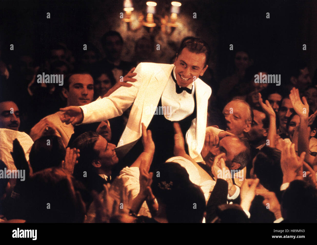 Die Legende vom Ozeanpianisten, (LA LEGGENDA DEL PIANISTA SULL'OCEANO) 1998, Regie: Giuseppe Tornatore, Tim Roth, Chiave: pianista, stella, Publikum, Bewunderung, ventole, Applaus Foto Stock