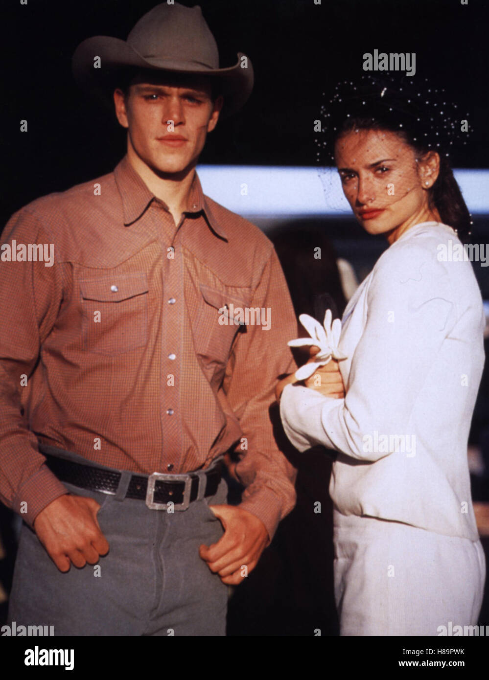 Tutti i die schönen Pferde (tutti i cavalli graziosi) USA 2000, Regie: Billy Bob Thornton, matt damon, Penelope Cruz, Stichwort: Cowboyhut Foto Stock