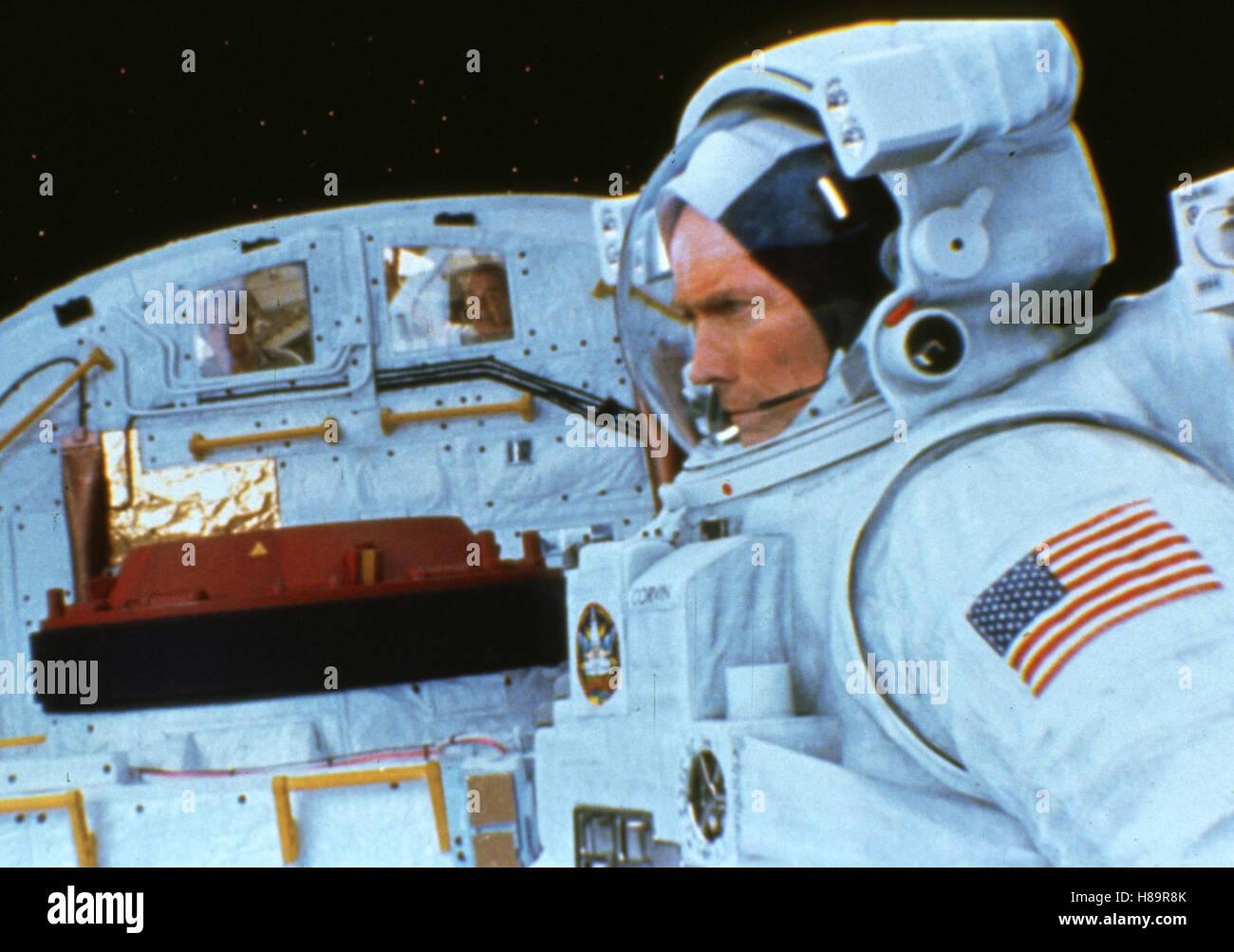 , (SPACE COWBOY) USA 2000, Regie: Clint Eastwood, Clint Eastwood, Stichwort: astronauta, Raumanzug, Timone, Weltraum, Raumkapsel Foto Stock