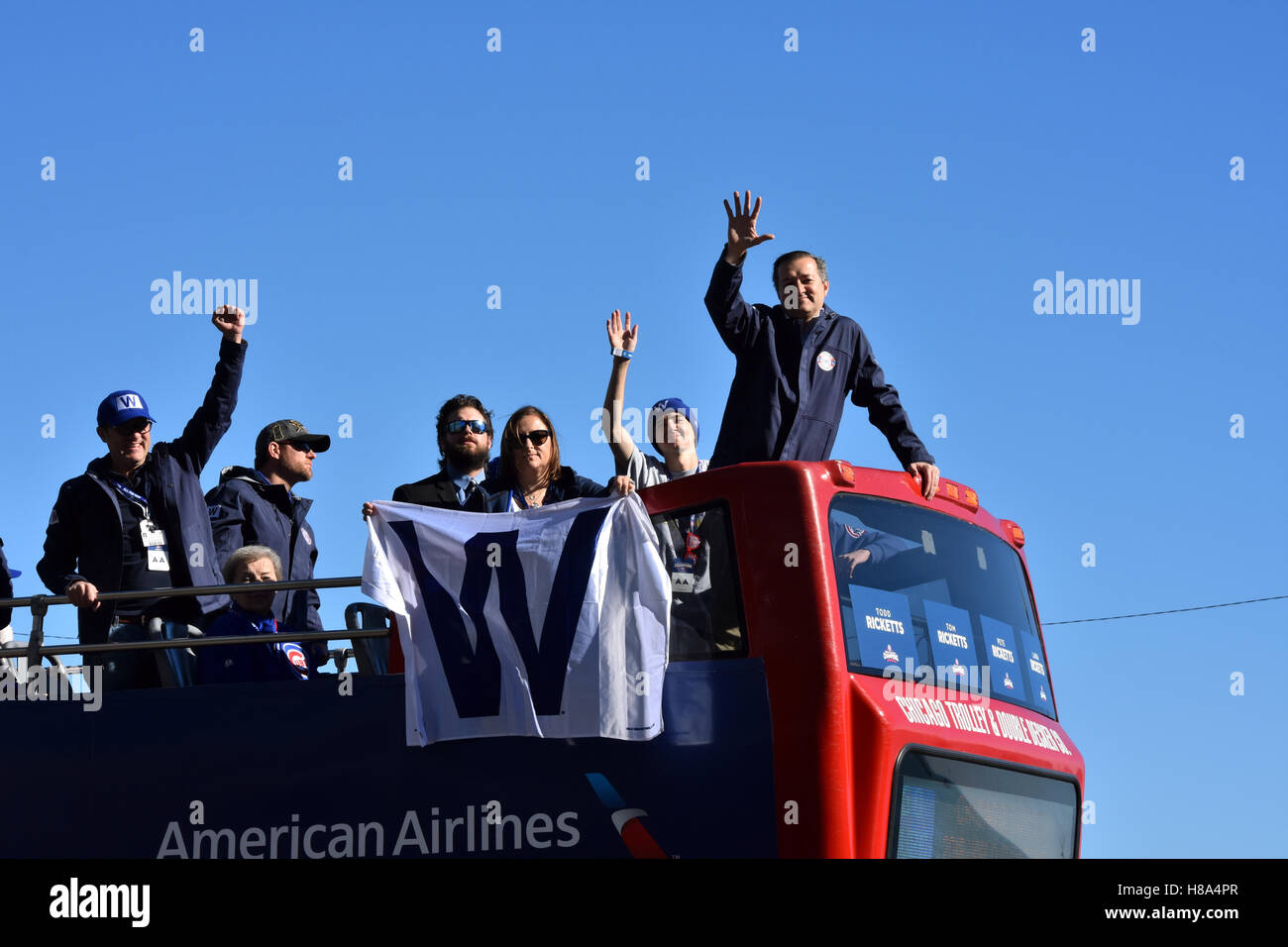 2016 Chicago Cubs World Series Parade Foto Stock