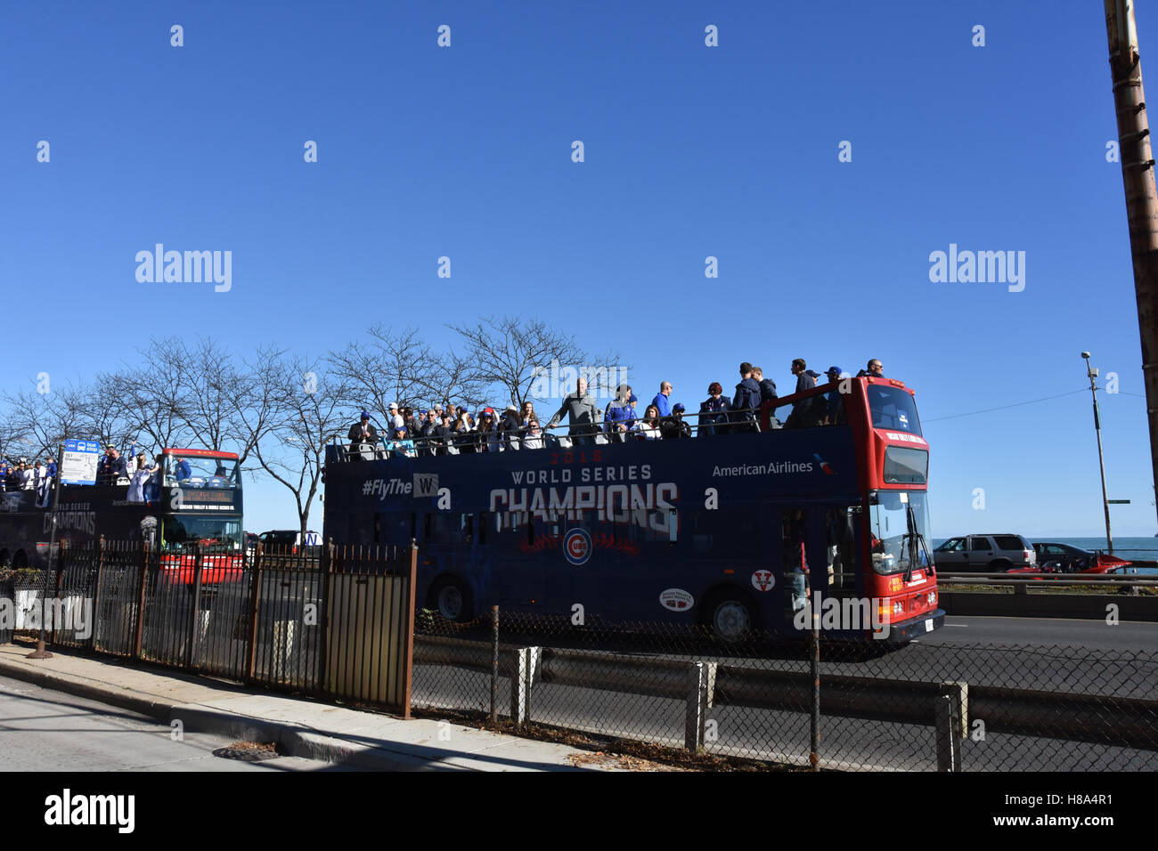 2016 Chicago Cubs World Series Parade Foto Stock