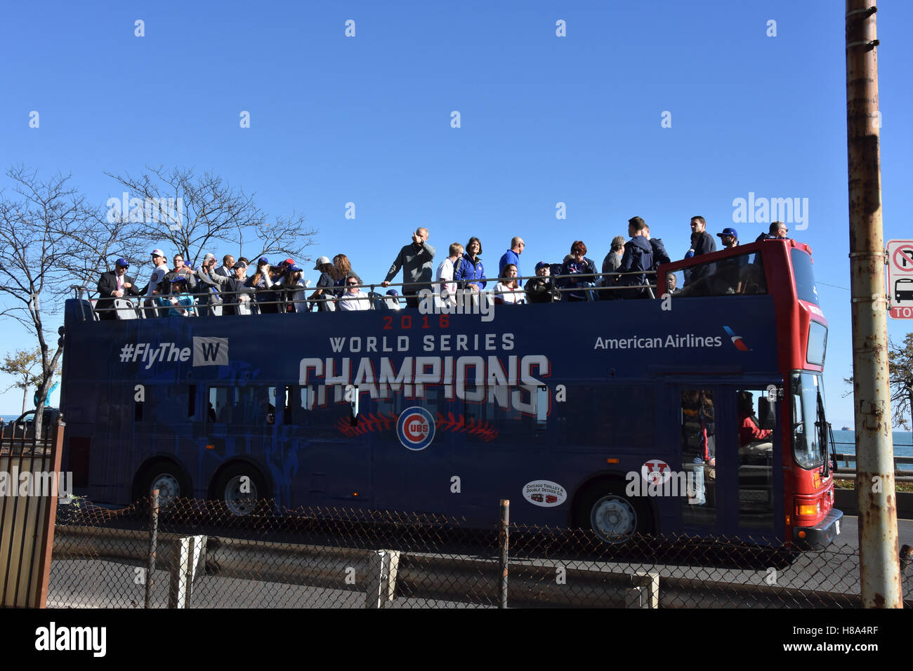 2016 Chicago Cubs World Series Parade Foto Stock