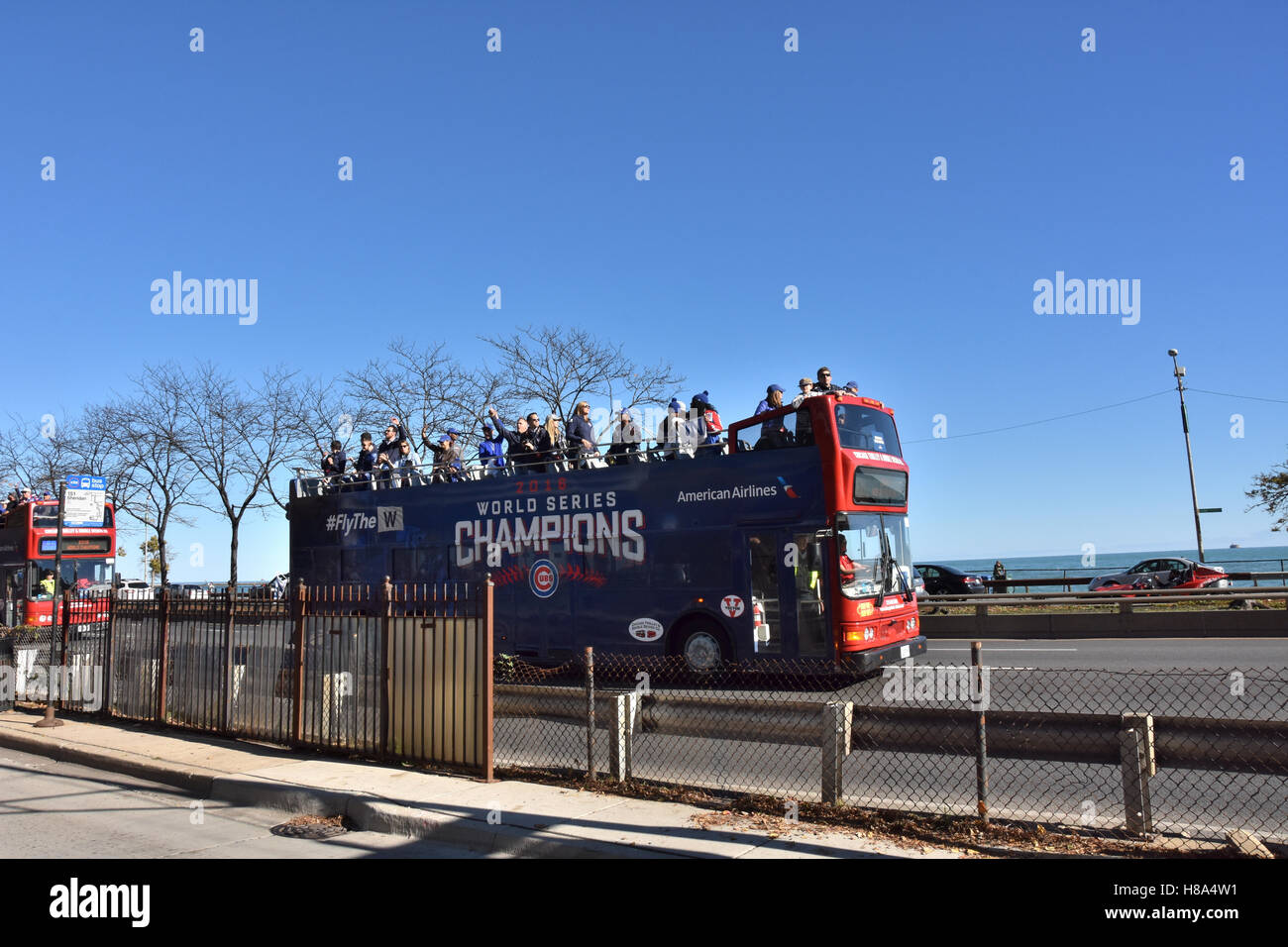 2016 Chicago Cubs World Series Parade Foto Stock