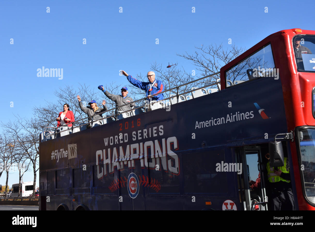 2016 Chicago Cubs World Series Parade Foto Stock