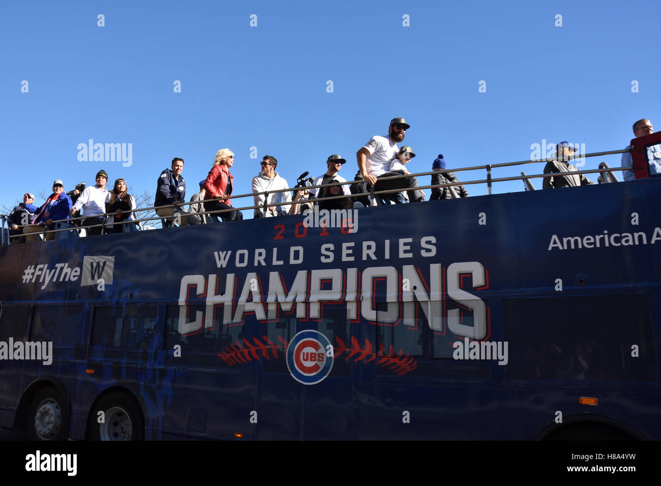 2016 Chicago Cubs World Series Parade Foto Stock