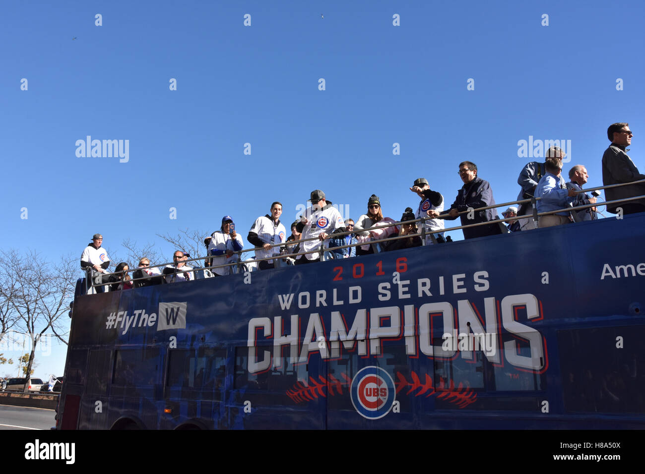 2016 Chicago Cubs World Series Parade Foto Stock