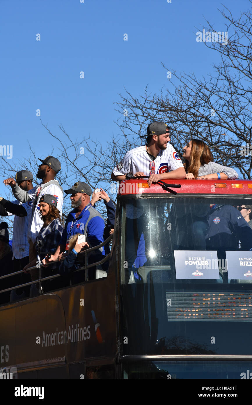 2016 Chicago Cubs World Series Parade Foto Stock