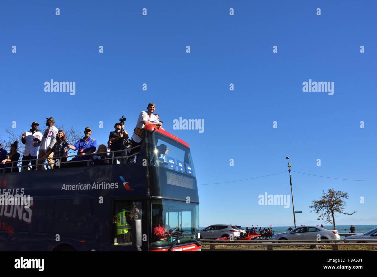 2016 Chicago Cubs World Series Parade Foto Stock