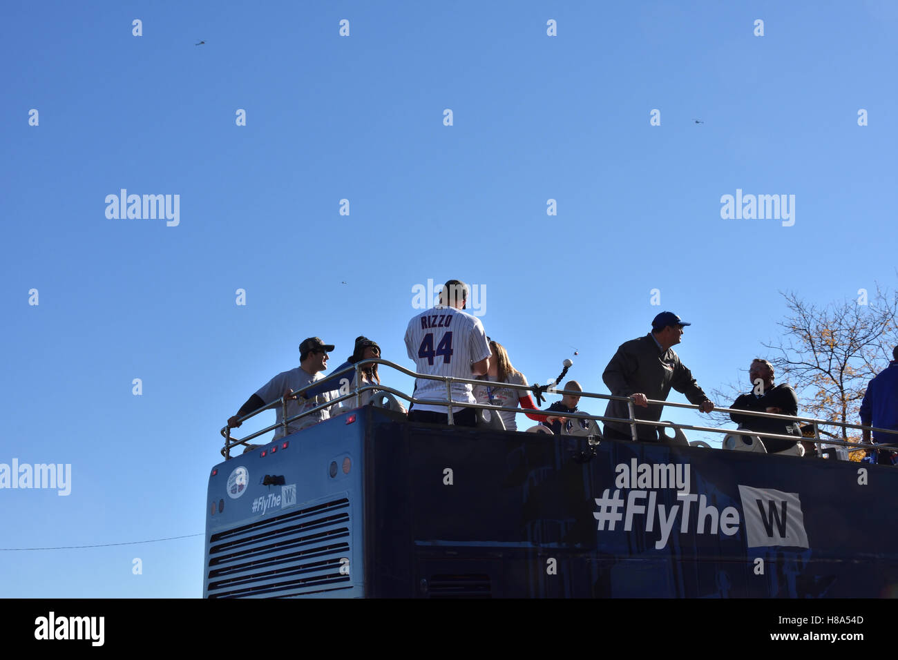 2016 Chicago Cubs World Series Parade Foto Stock