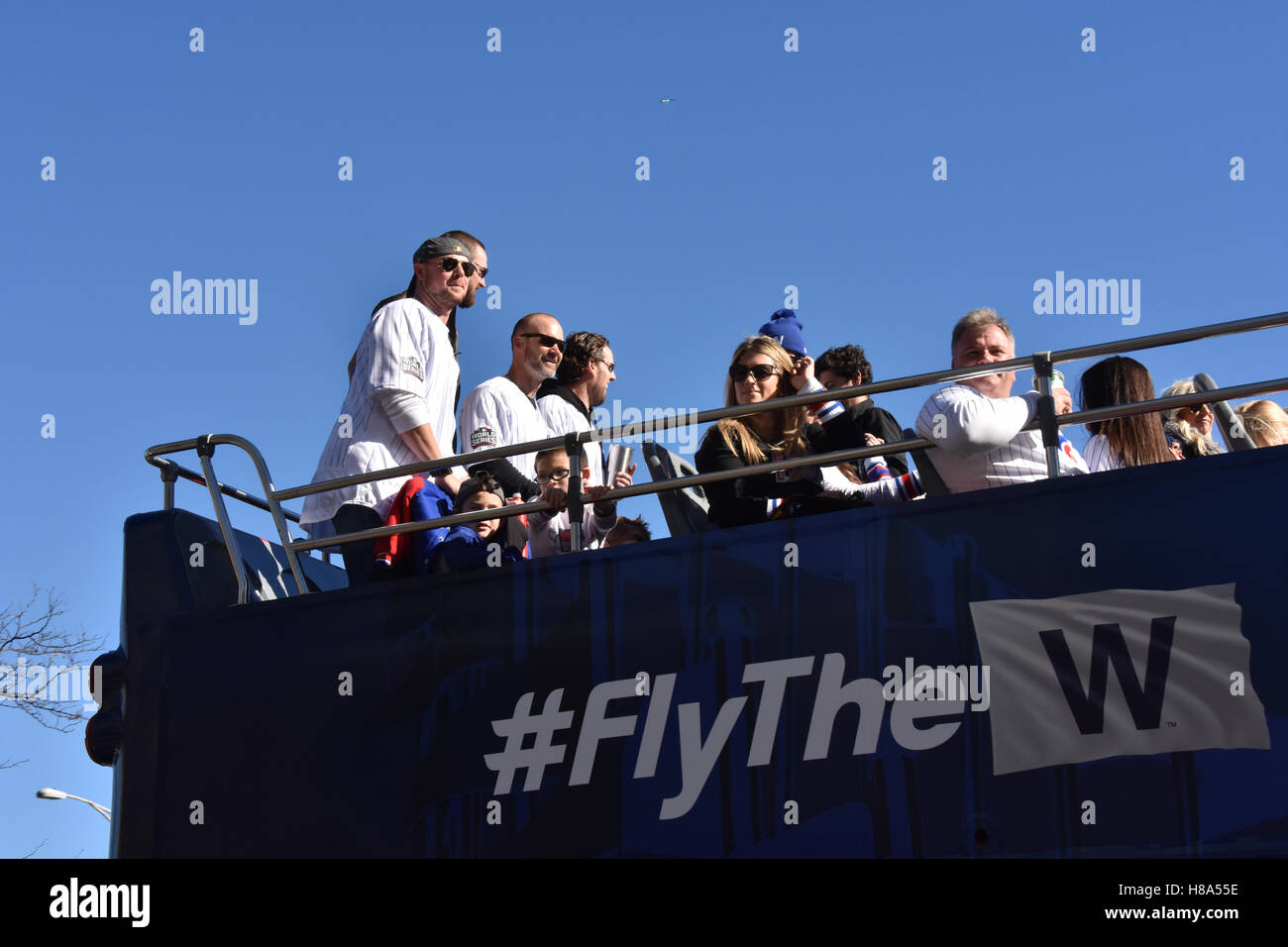 2016 Chicago Cubs World Series Parade Foto Stock