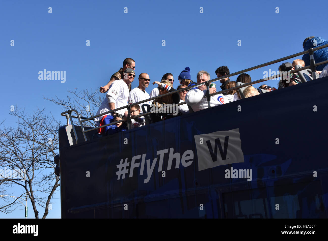 2016 Chicago Cubs World Series Parade Foto Stock