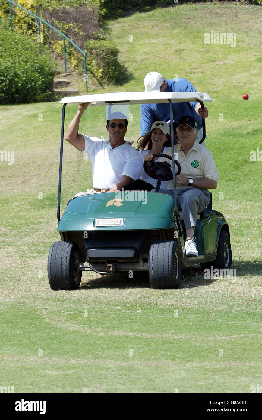 SYLVESTER STALLONE 6TH American Film Institute GOLF RIVIERA CLASSIC COUNTRY CLUB Pacific Palisades CA USA 22 Settembre 2003 Foto Stock