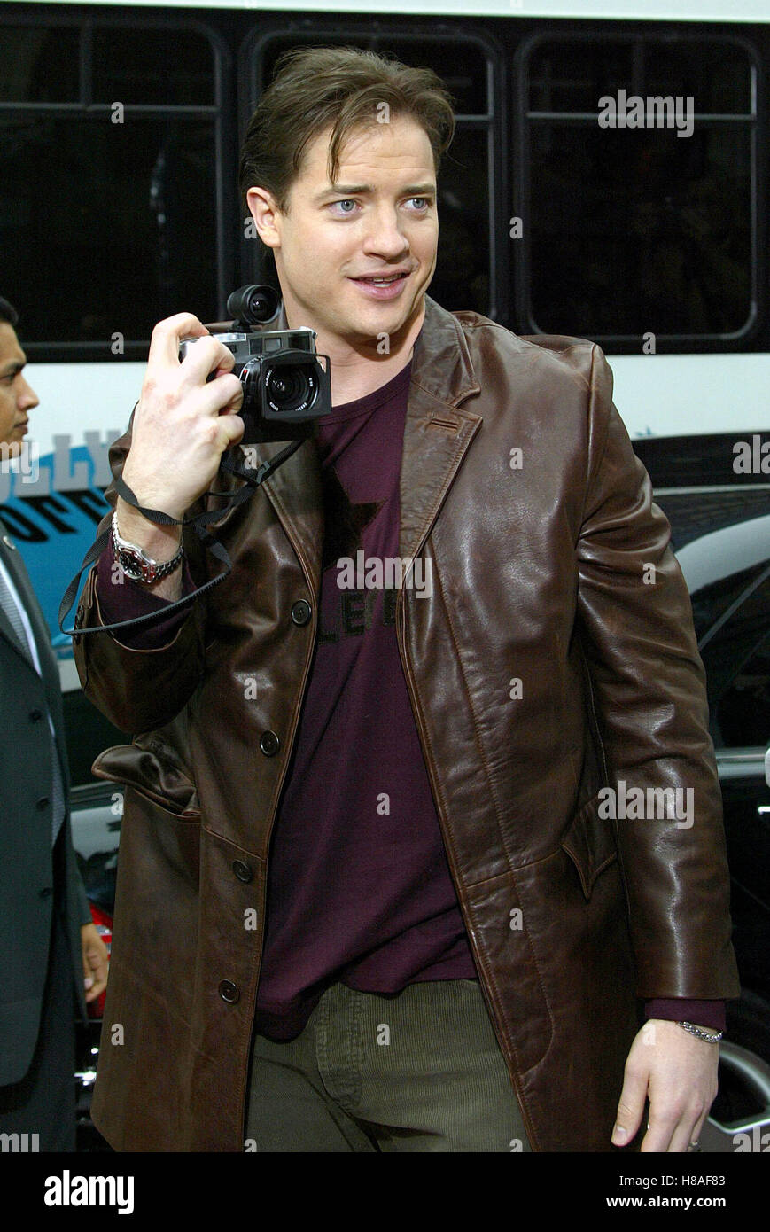BRENDAN FRASER LOONEY TUNES: TORNA IN AZIONE Chinese Theatre Hollywood LA USA 09 Novembre 2003 Foto Stock