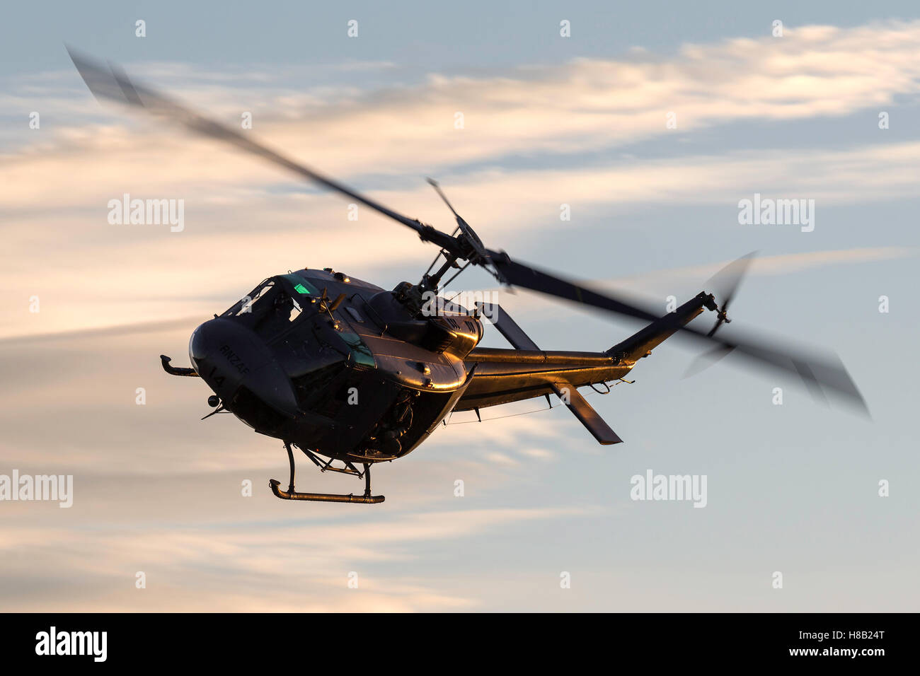 Royal New Zealand Air Force (RNZAF) Bell UH-1H Iroquois elicottero Foto Stock