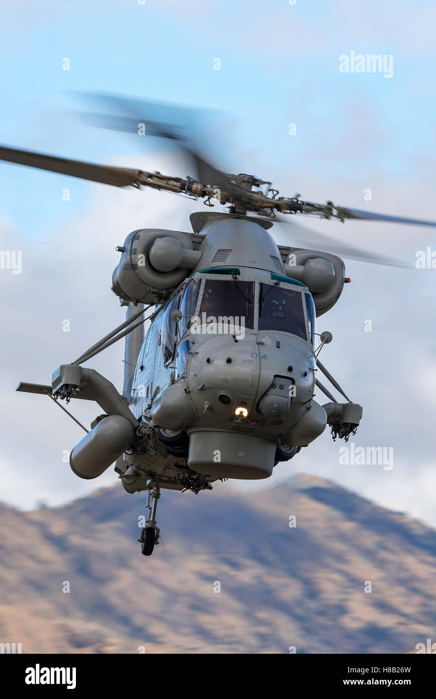 Royal New Zealand Navy Kaman SH-2G Super Seasprite anti sommergibile warfare elicottero. Foto Stock