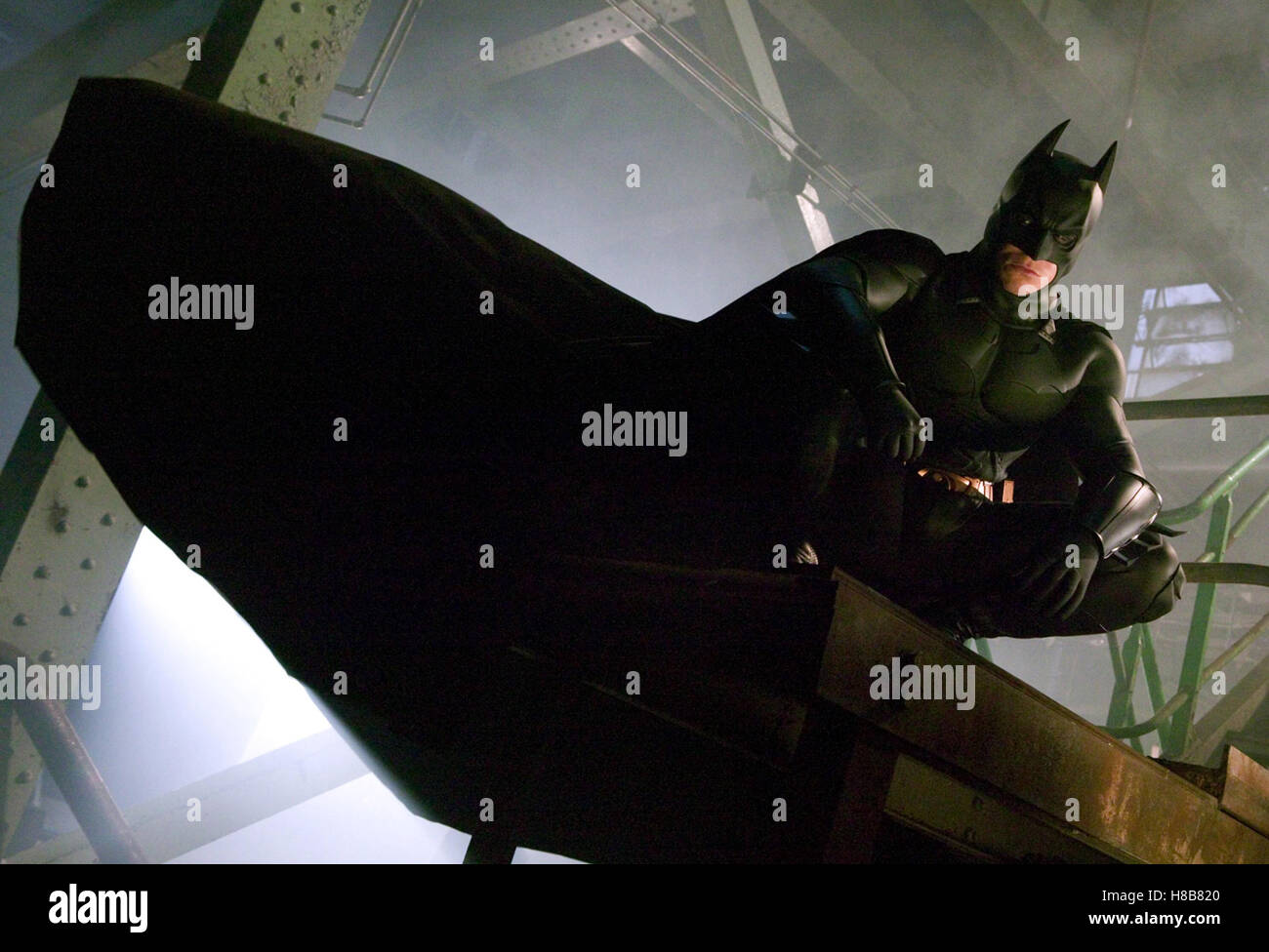 Batman Begins, (BATMAN BEGINS) USA 2005, Regie: Christopher Nolan, Christian Bale, Chiave: Maske, Kostüm Foto Stock
