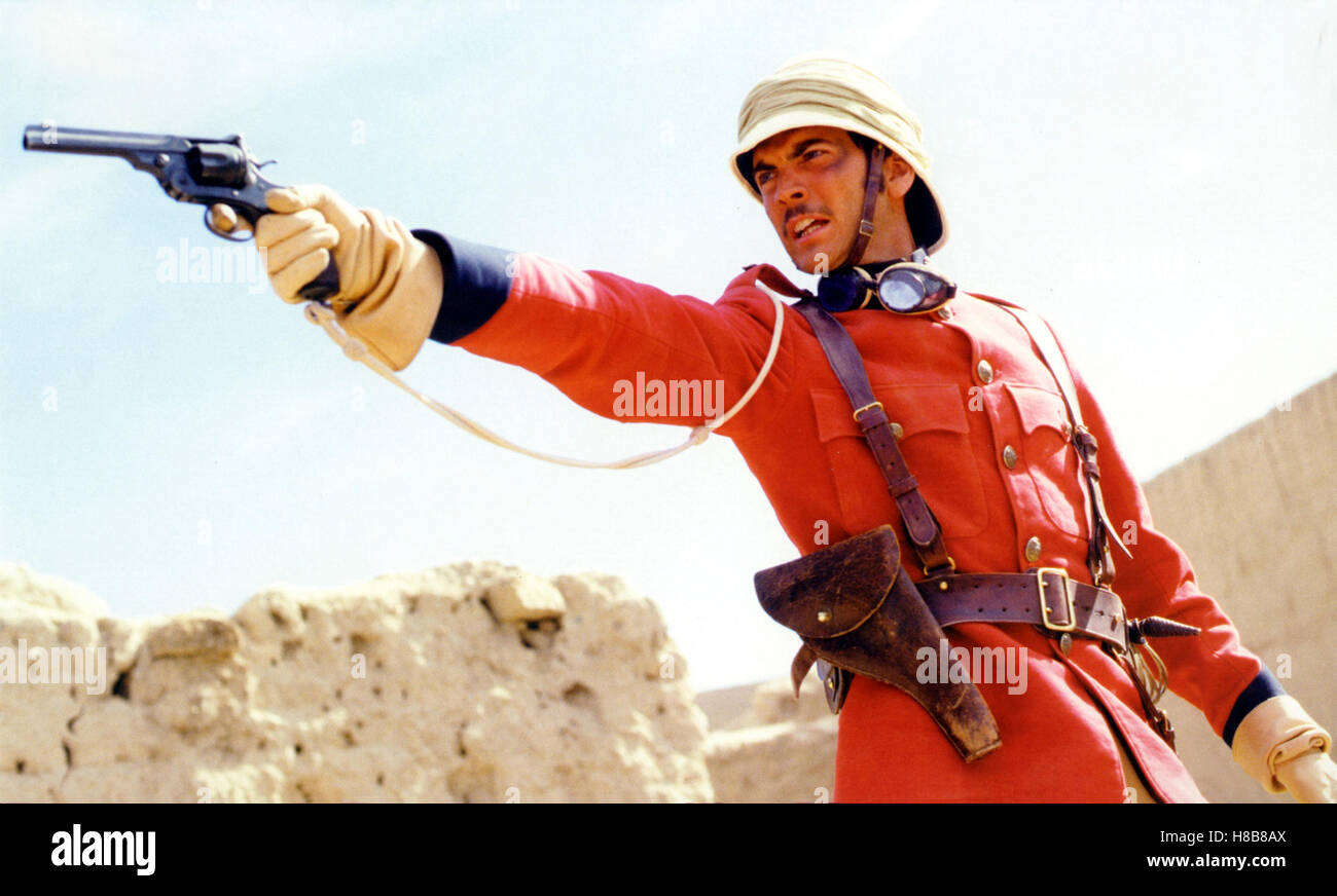 Die vier Federn, (quattro piume) USA 2002, Regie: Shekhar Kapur, Wes Bentley, Chiave: Waffe, revolver, Zielen, uniforme Foto Stock