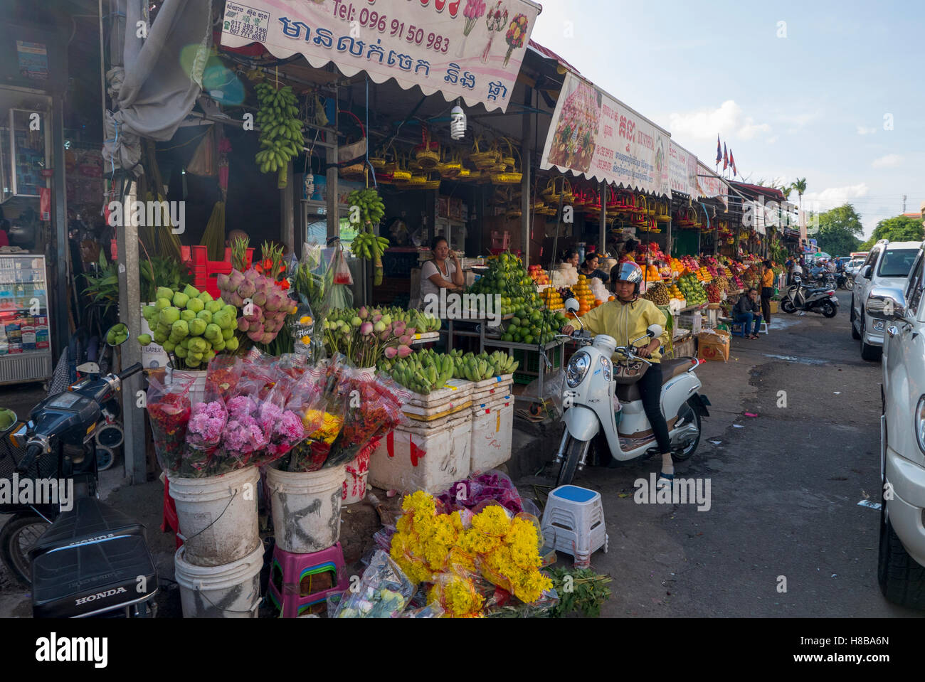 Phnom Penh Cambogia Foto Stock