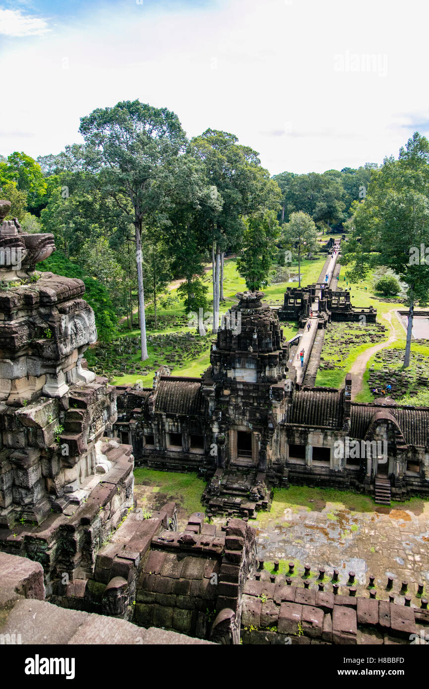 Tempio Bapuon, Ankor Thom, Angkor, Cambogia, Foto Stock