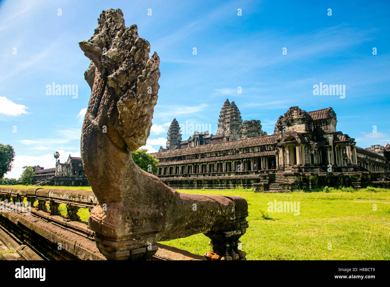 Angkor Wat, Angkor, Cambogia Foto Stock