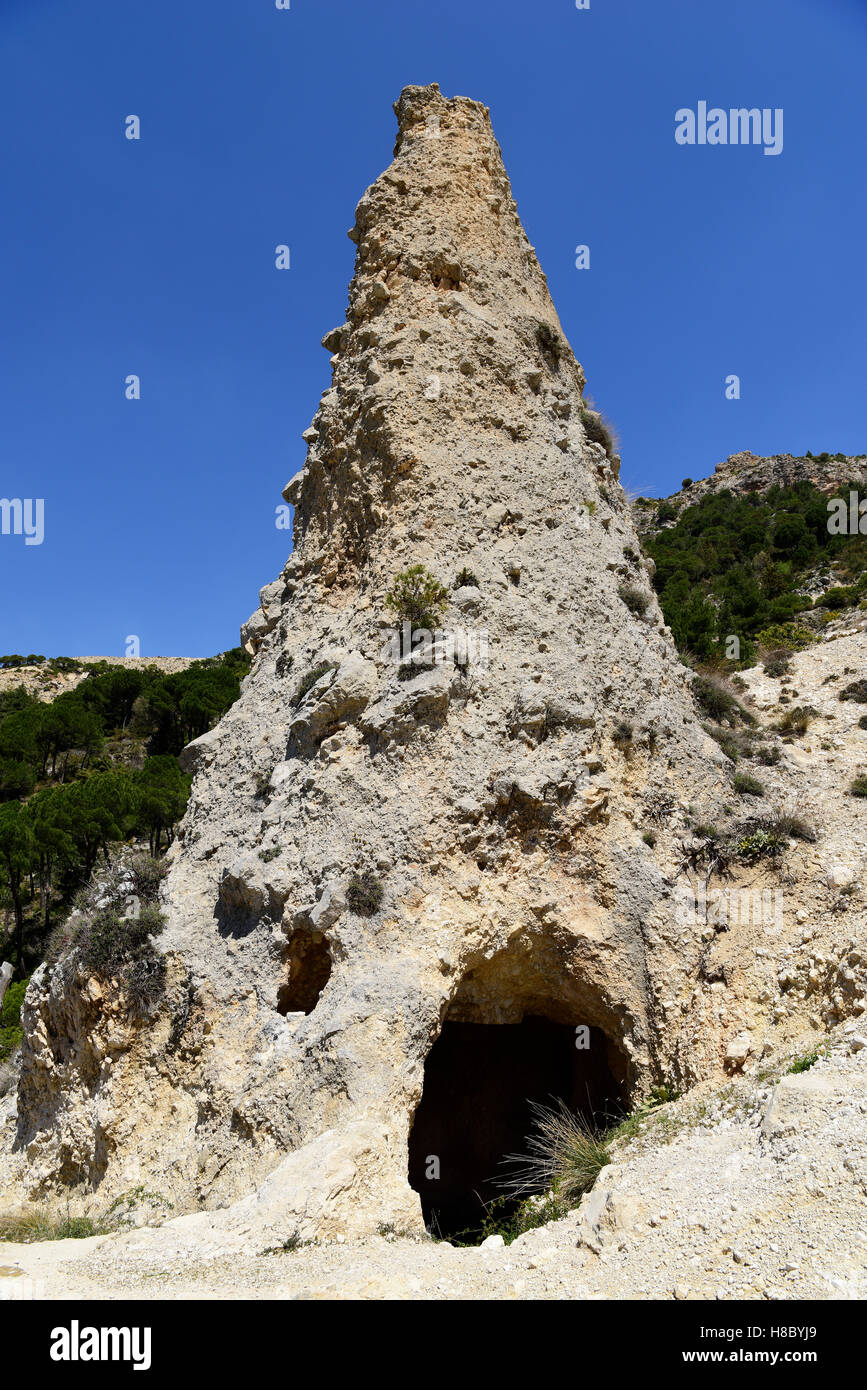 Tomba fenicio, databili intorno 750 a.e.v., Bcharre, nel nord del Libano. Foto Stock