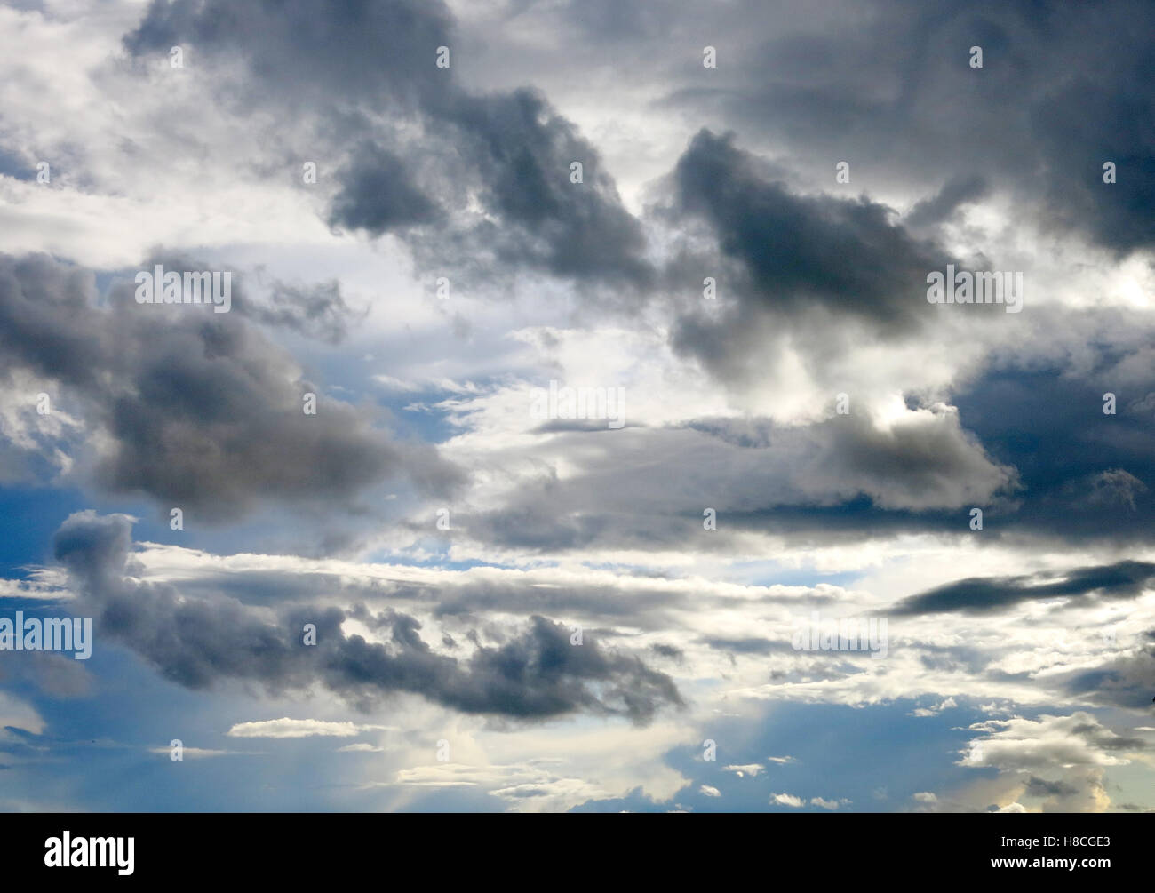 Cielo di nuvole 2014 Foto Stock