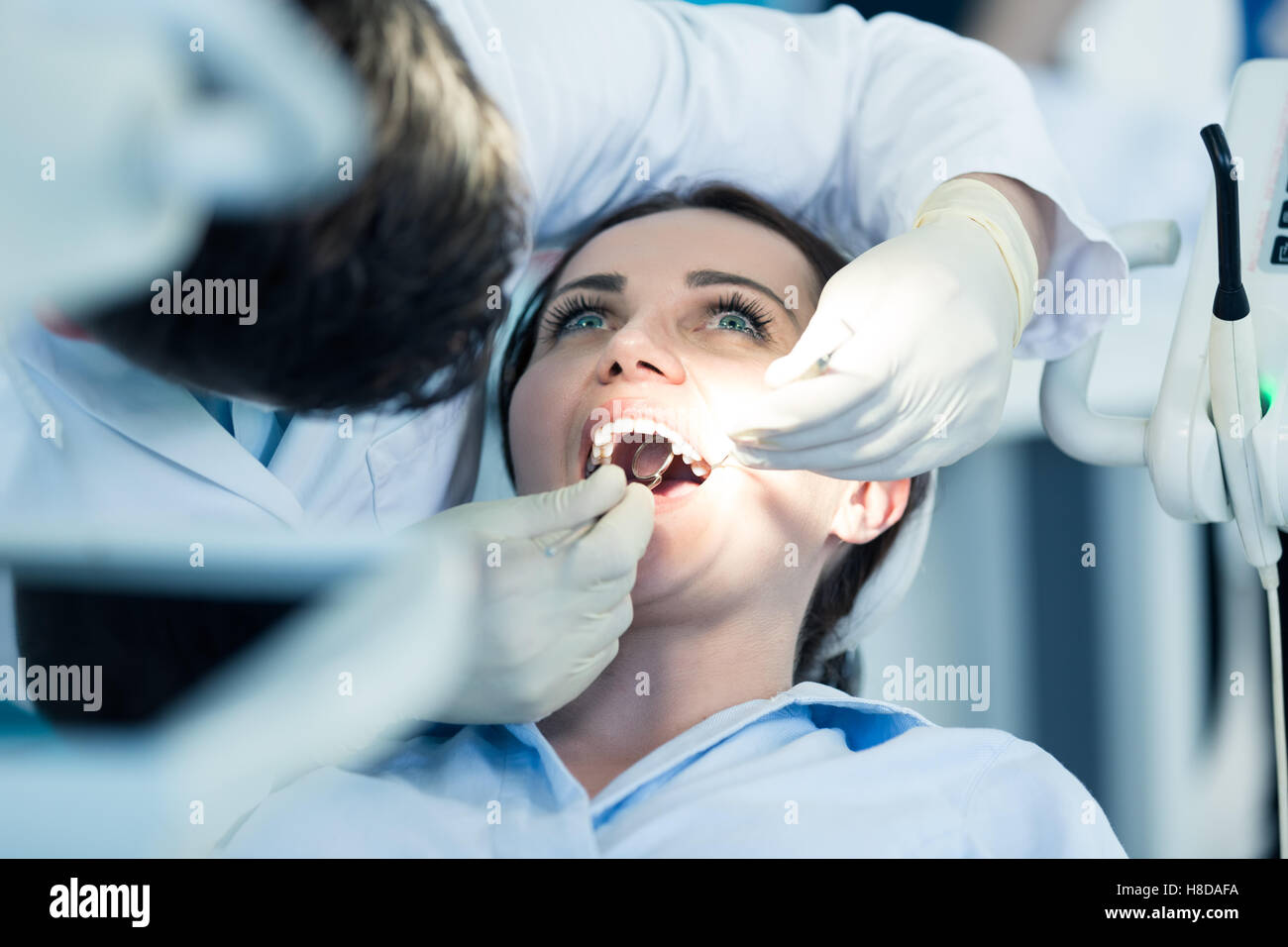 Visita odontoiatrica immagini e fotografie stock ad alta risoluzione - Alamy