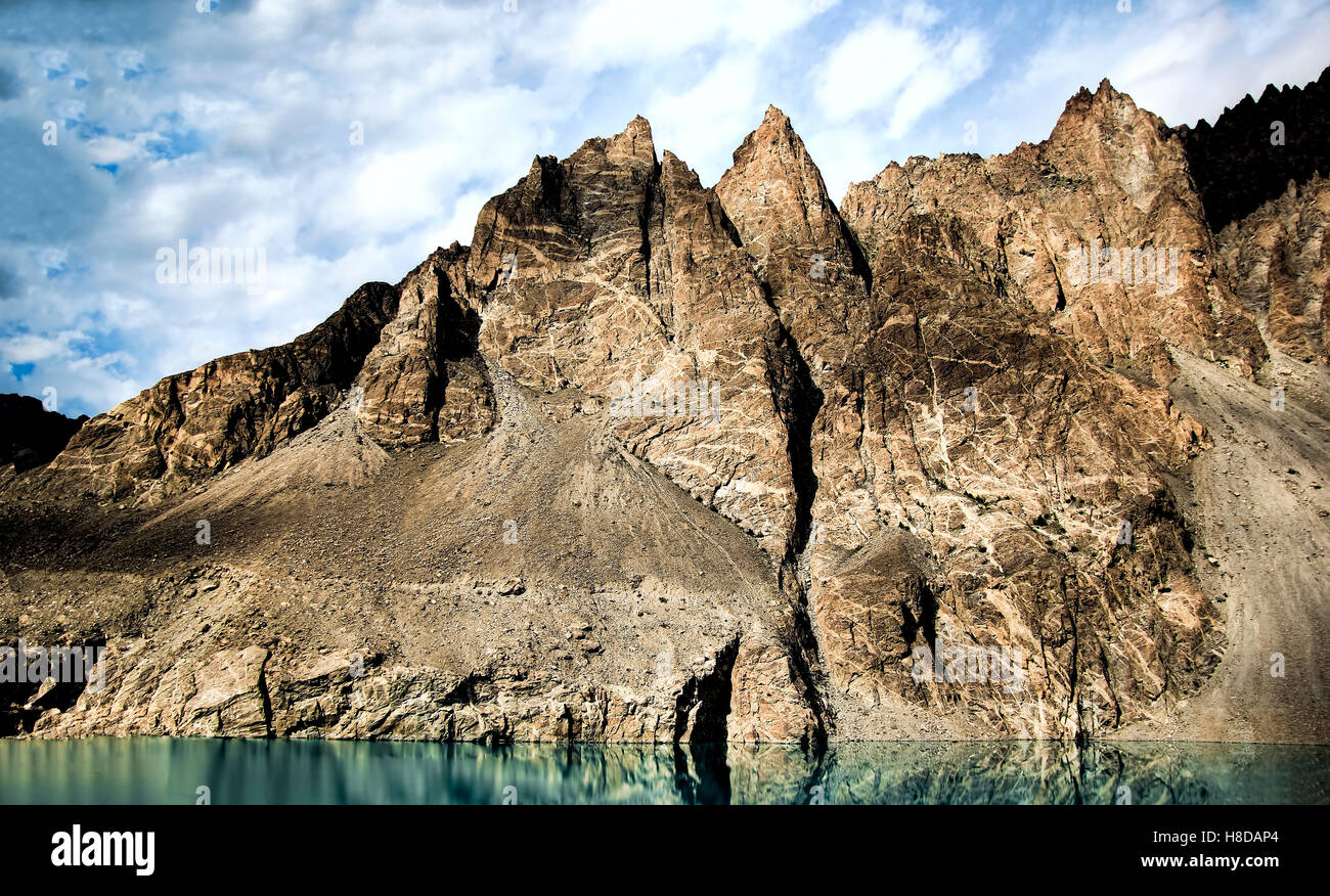 Montagna nel nord del Pakistan Foto Stock