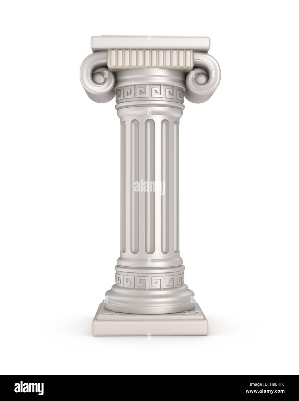 Antica pilastro, 3D illustrazione Foto Stock