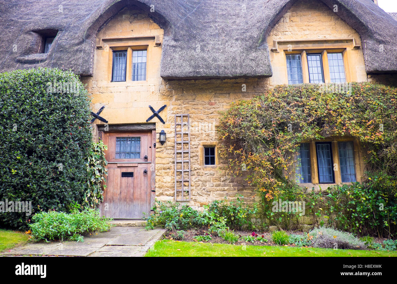 Eccezionale bellezza del Cotswold,Inghilterra durante l'autunno Foto Stock