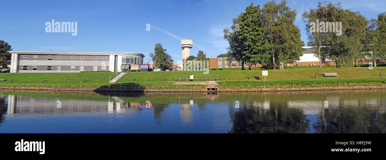 Daresbury research lab e centro di ricerca pano, Warrington, Cheshire, Inghilterra, Regno Unito Foto Stock