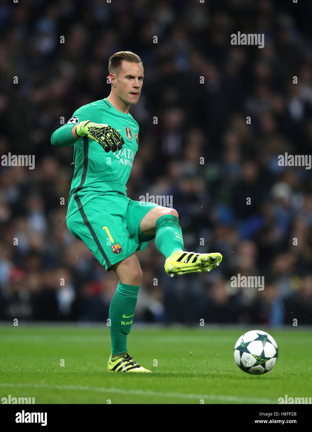 Portiere di Barcellona Marc-andré ter Stegen Foto Stock