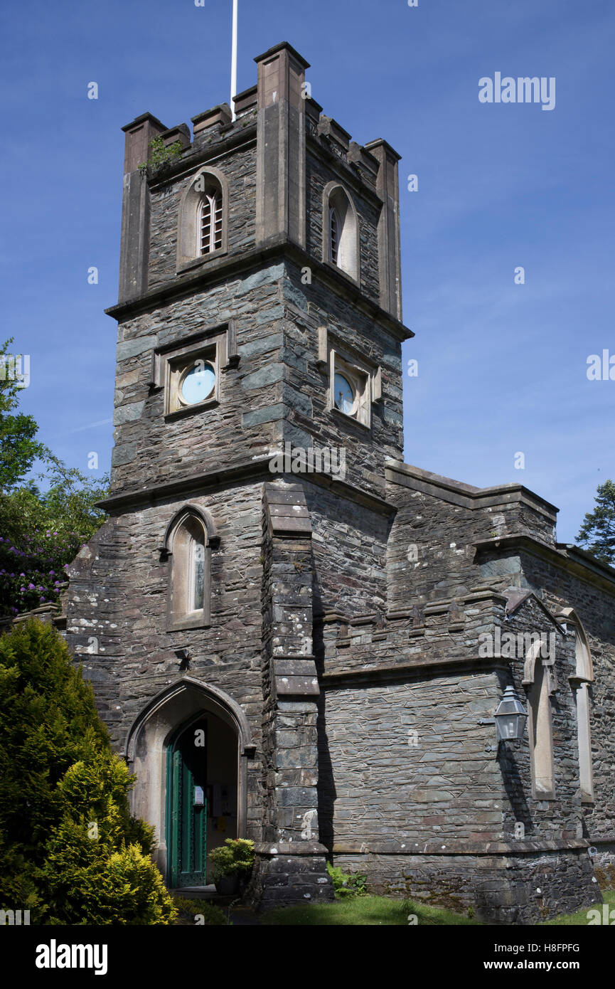 Chiesa di Santa Maria, Rydal, Nr ambleside, cumbria, Regno Unito Foto Stock