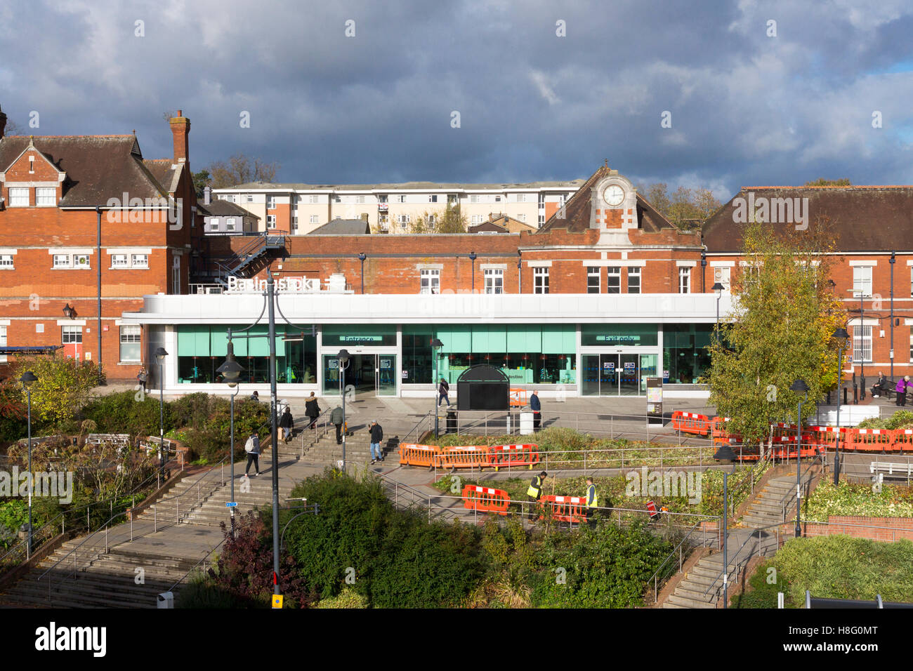 Basingstoke stazione ferroviaria Foto Stock