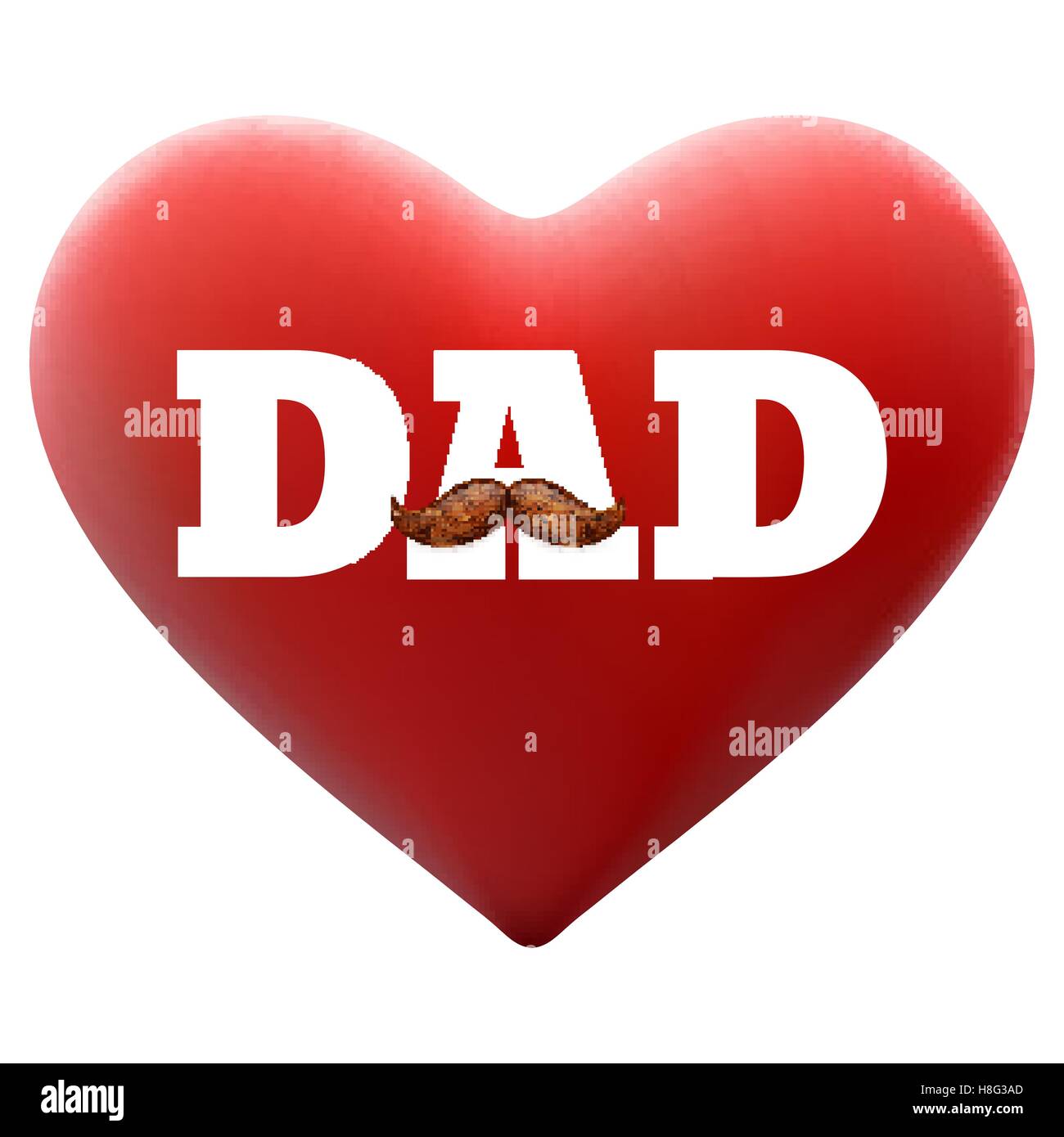 Padre Felice giorno s. EPS 10 Illustrazione Vettoriale