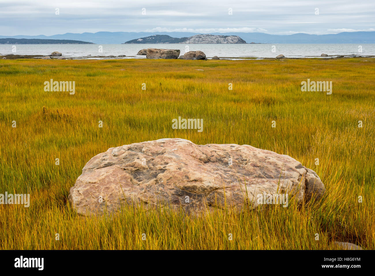 Notre Dame du Portage nell'Bas-Saint-Laurent regione della provincia del Quebec, Canada Foto Stock