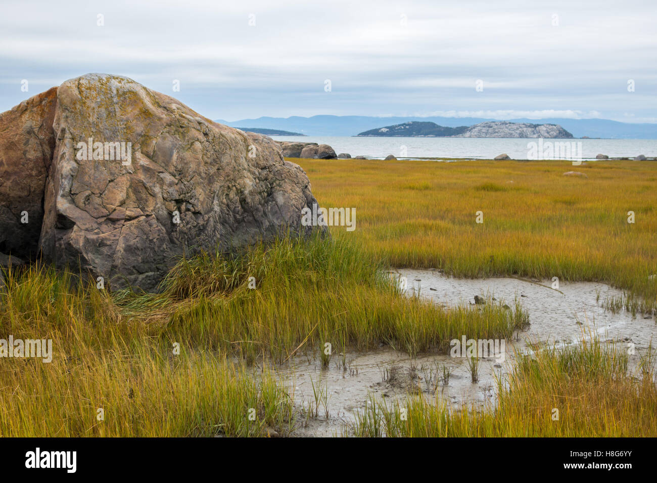 Notre Dame du Portage nell'Bas-Saint-Laurent regione della provincia del Quebec, Canada Foto Stock