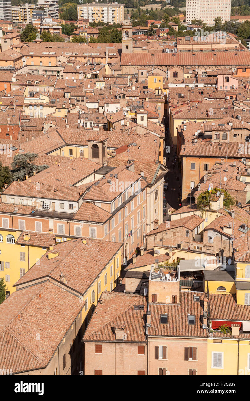Il centro storico di Modena, Italia. Foto Stock