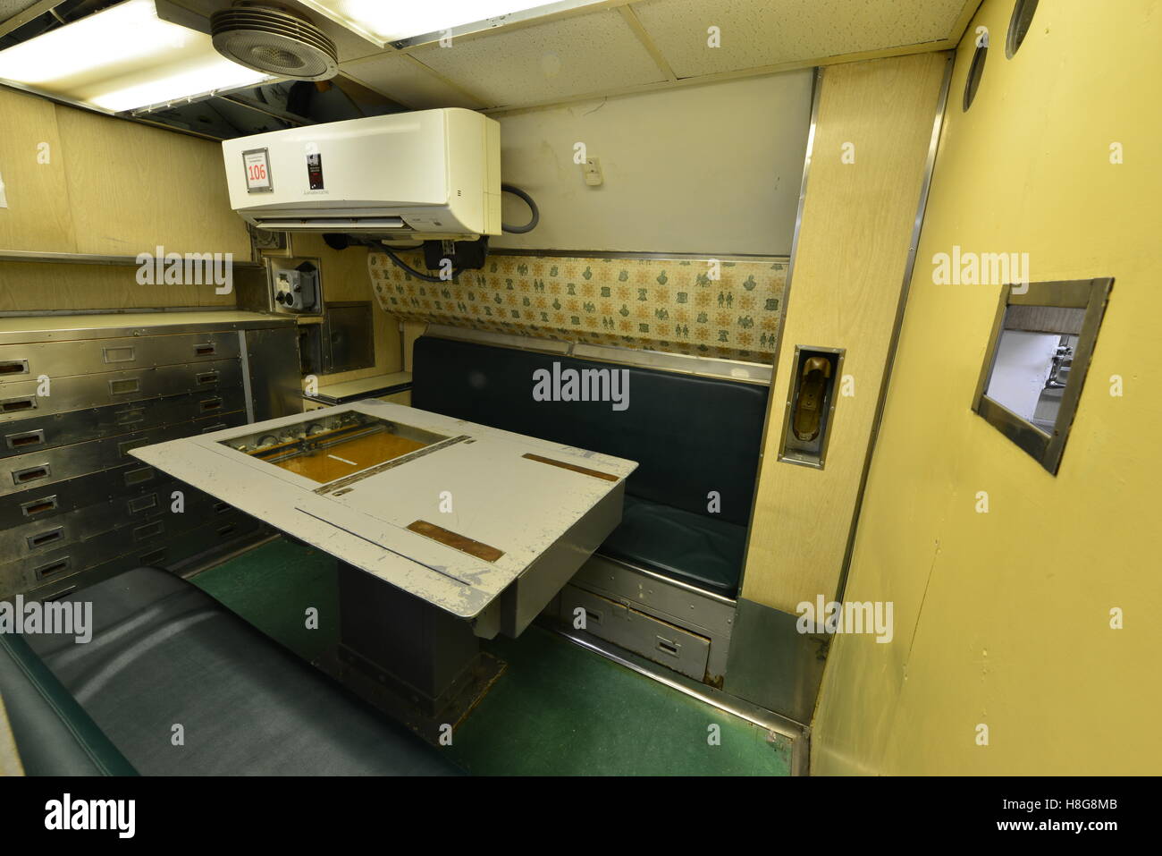 American sommergibile Cavalla SS-244 a Galveston. Foto Stock