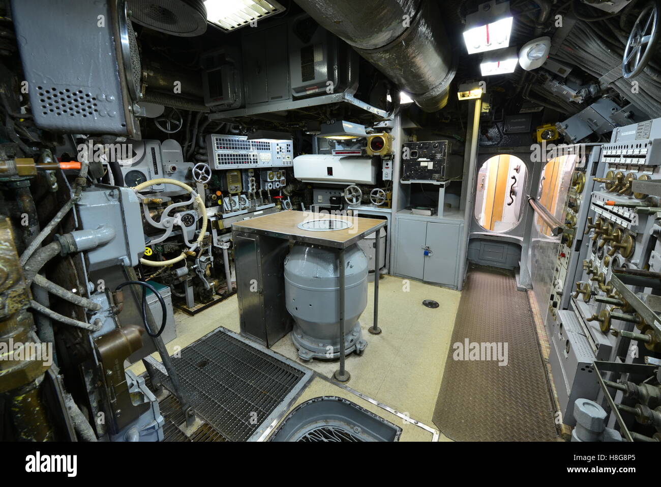 American sommergibile Cavalla SS-244 a Galveston. Foto Stock