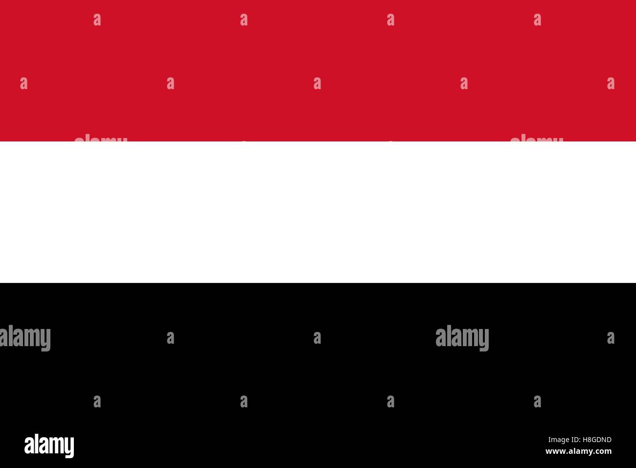 Bandiera Yemen 150x90 Cm – Poliestere Resistente Con Occhielli, Idrorepellente Per Esterno E Balcone