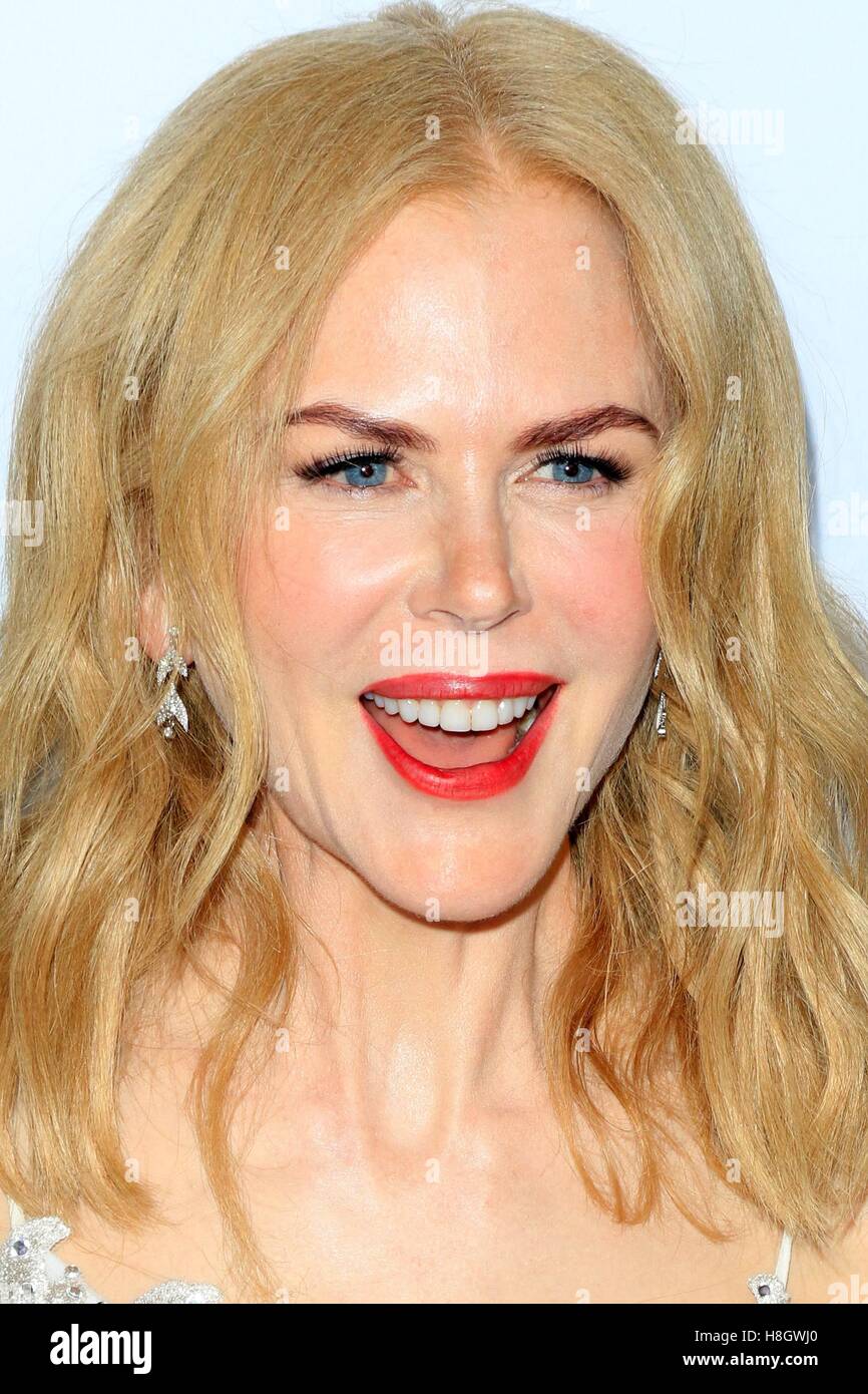 Los Angeles, CA, Stati Uniti d'America. Xi Nov, 2016. Nicole Kidman presso gli arrivi per lo screening di Lion a AFI FEST 2016 presentato da Audi, Cinese TCL 6 teatri (in precedenza Grauman's), Los Angeles, CA Novembre 11, 2016. © Priscilla concedere/Everett raccolta/Alamy Live News Foto Stock