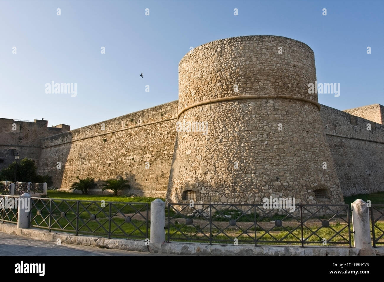 Forte di Manfredonia, Museo Archeologico Nazionale, Puglia, Foggia, Italia, Europa Foto Stock